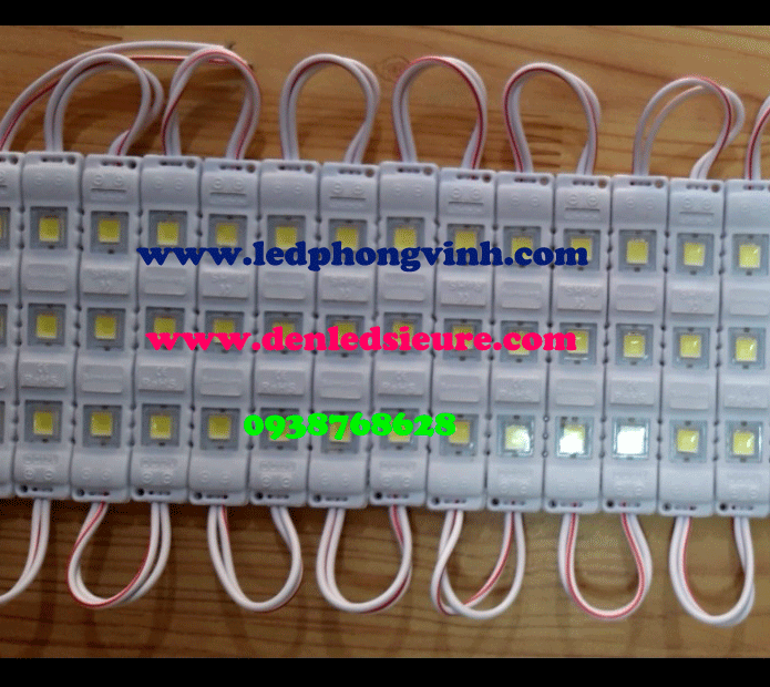 LED MODULE 3 BÓNG LÚP 5054 TRẮNG